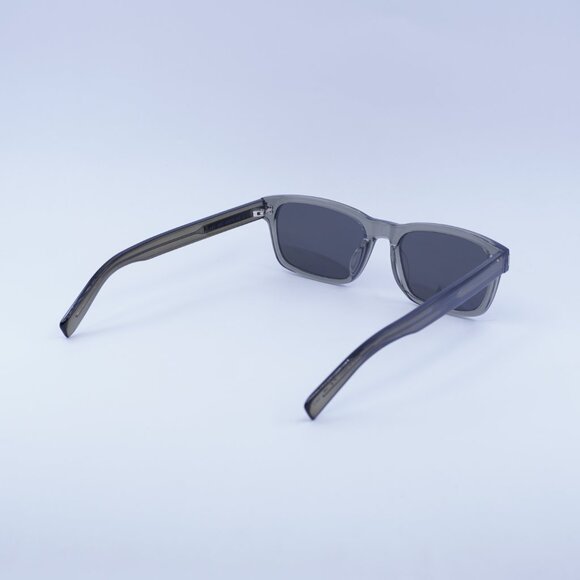 Saint Laurent SL662 003 Sunglasses Brown Rectangle Frame, Grey Lenses - Picture 9 of 10